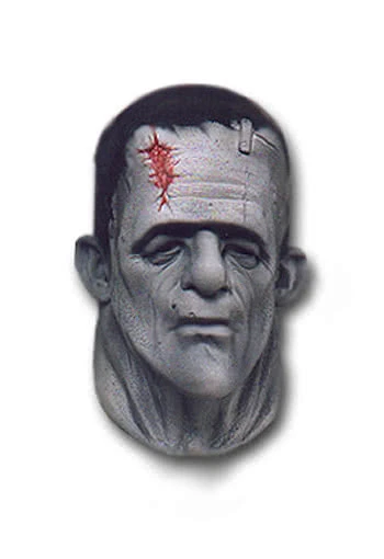 Frankenstein Maske Aus Schaumlatex 1 Frankenstein Maske Aus Schaumlatex