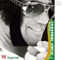 Riesen Koteletten Elvis Schwarz