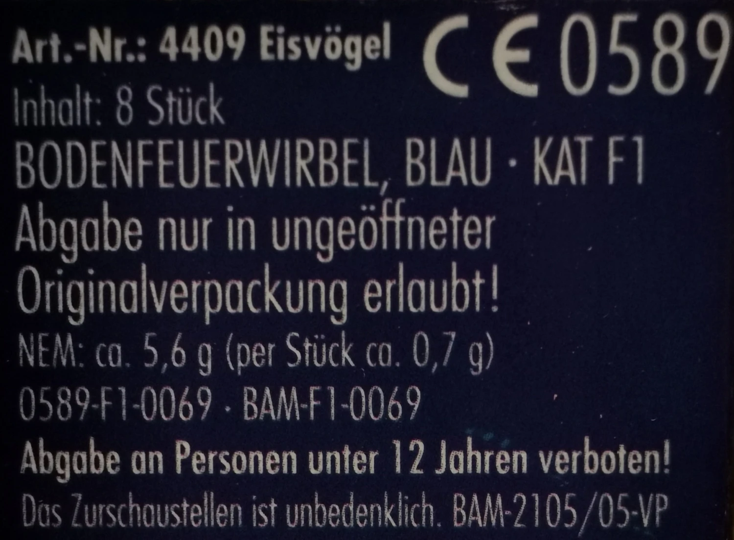 Eisvögel Feuerwerk 2 Eisvögel Feuerwerk – Bild 2