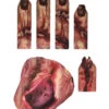 3D Zombie Handtattoo Mit Wunden & Maden