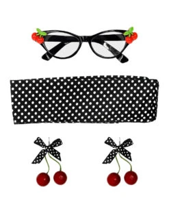 50er Jahre Accessoire Set Als Kostüm Zubehör