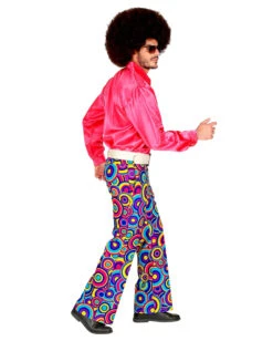 70er Jahre Hose Bubbles Blau -Schattenfest Verkäufe 70er jahre herrenhose bubbles blau 70ies groovy pantst bubbles blue kostuemzubehoer 38514 03