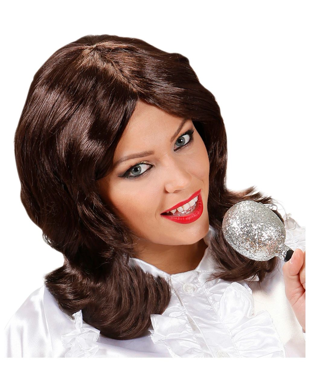 70er Popstar Anne Frid Perücke 1 70er Popstar Anne Frid Perücke