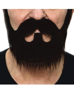 Abenteurer Vollbart Dunkelbraun