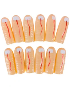 Blutige Finger 12 Stück