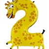 Animaloon Zahl 2 Giraffe