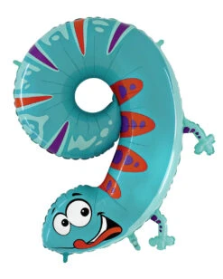 Animaloon Zahl 9 Gecko