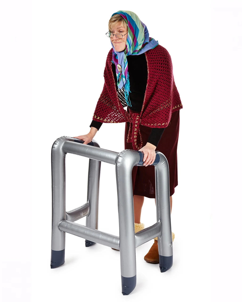 Aufblasbare Gehhilfe 1 Aufblasbare Gehhilfe