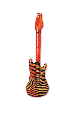 Aufblasbare Gitarre Tigermuster