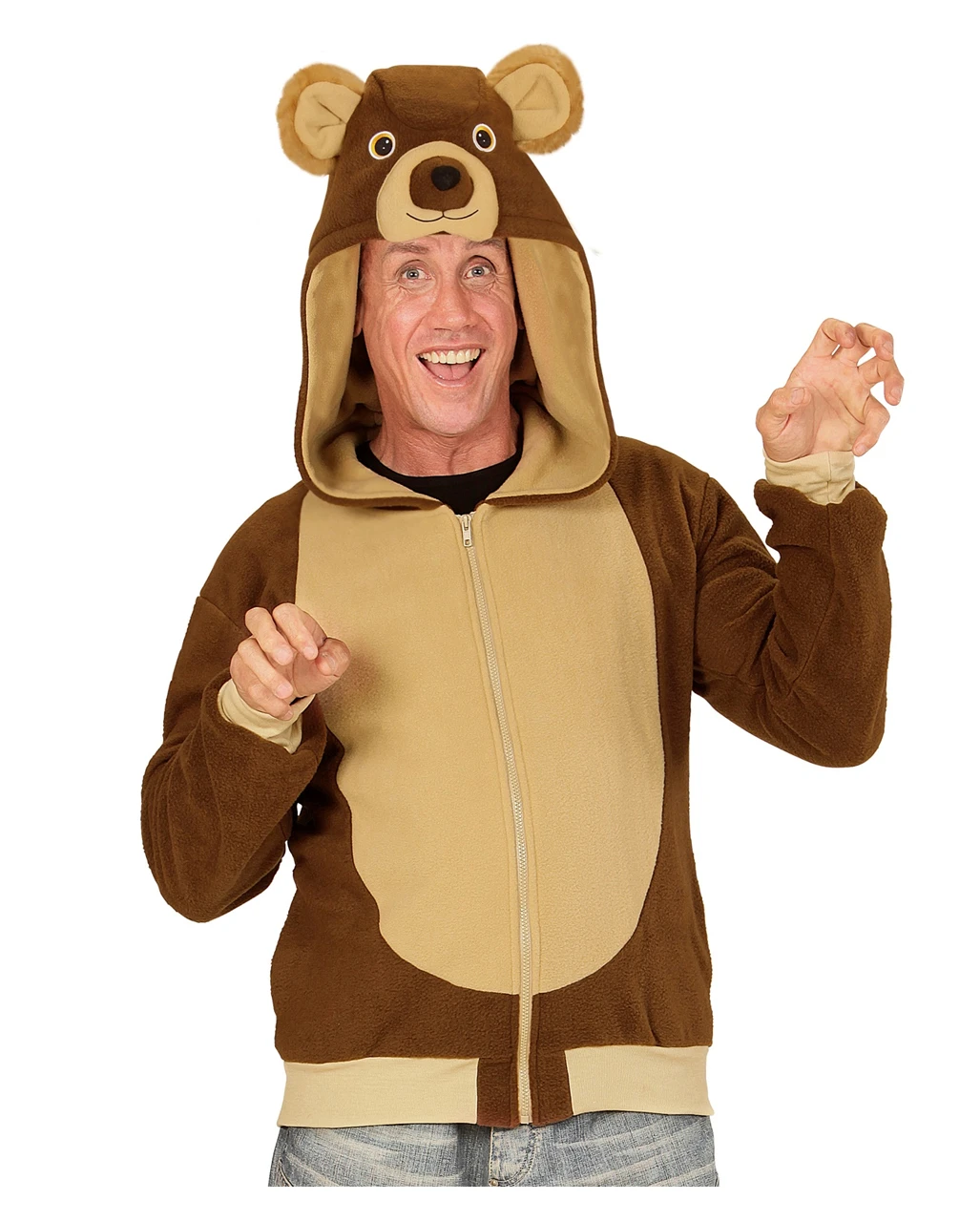 Bär Kostüm Jacke 2 Bär Kostüm Jacke – Bild 2