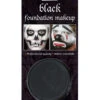 Halloween Basis Make-up Schwarz