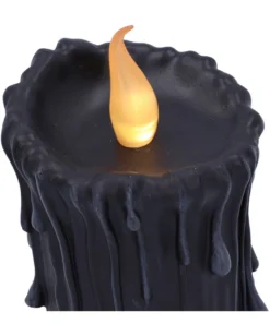 Black Magic LED Kerze 19cm 10 Black Magic LED Kerze 19cm -Schattenfest Verkäufe black magic led kerze black magic led candle halloween deko gothic deko 54011 05