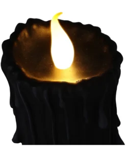 Black Magic LED Kerze 19cm 11 Black Magic LED Kerze 19cm -Schattenfest Verkäufe black magic led kerze black magic led candle halloween deko gothic deko 54011 06
