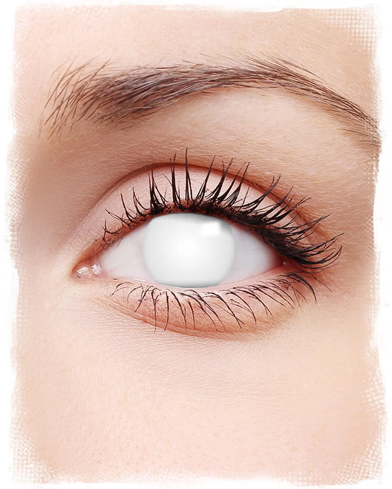 Shocking White Kontaktlinsen 1 Shocking White Kontaktlinsen