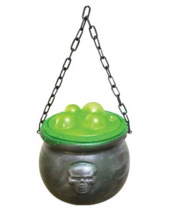 Blubbernder Hexenkessel Deko -Schattenfest Verkäufe blubbernder hexenkessel mit licht und sound magic witches cauldron with light and sound 52626 01