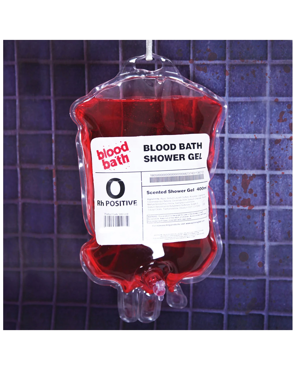 Blut Duschgel Im Transfusionsbeutel 2 Blut Duschgel Im Transfusionsbeutel – Bild 2