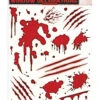 Blutige Fenster Sticker