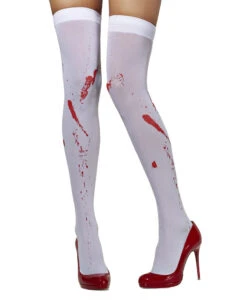 Blutige Overknee Strümpfe
