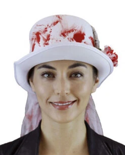 Blutiger Zylinder Mit Knochenhand & Schleier