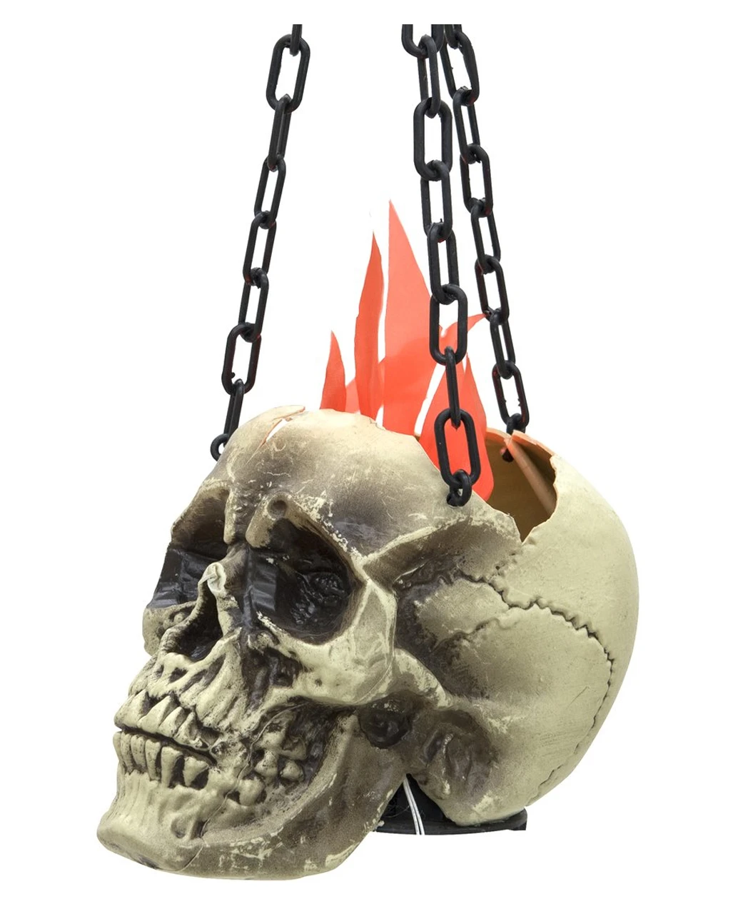 Totenschädel LED Flammenschale 1 Totenschädel LED Flammenschale