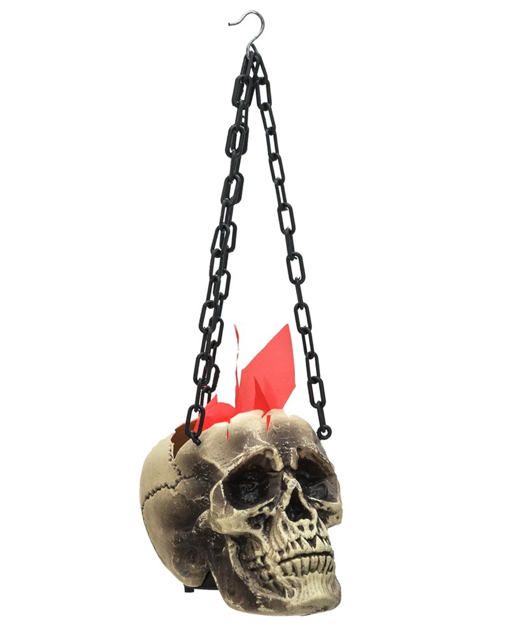 Totenschädel LED Flammenschale 2 Totenschädel LED Flammenschale – Bild 2