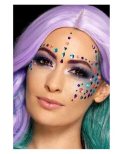 Bunte Edelsteine 100 St. -Schattenfest Verkäufe bunte edelsteine eckig 100 stueck selbstklebende make up glitzersteine dekosteine fuer schminke 35825 2