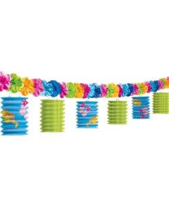 Hawaii-Girlande Mit Lampions