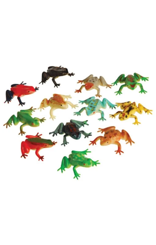 Bunte Frösche 12 St 1 Bunte Frösche 12 St