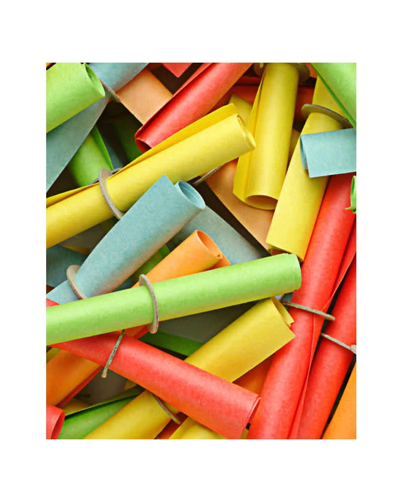 Bunte Röllchen-Lose Treffer 50 Stück 1 Bunte Röllchen-Lose Treffer 50 Stück