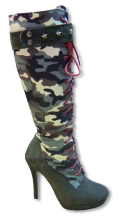 Camouflage Stiefel
