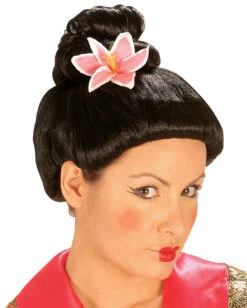 Japanische Perücke Mit Blume