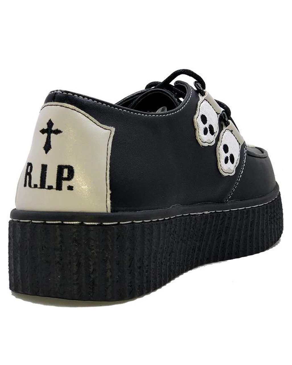 Coffin Black Creepers Schuhe 6 Coffin Black Creepers Schuhe – Bild 6