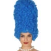 Comic Perücke Marge Blau