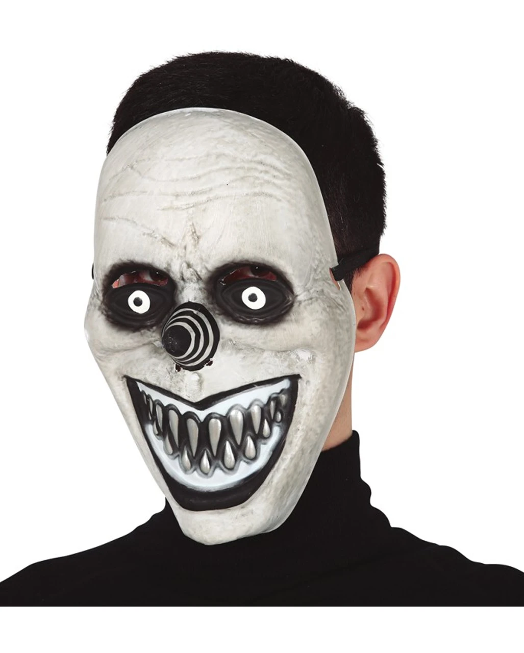 Crazy Spiral Clown Maske 1 Crazy Spiral Clown Maske