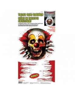 Creepy Clown Klodeckel Aufkleber