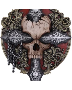 Cross Of Darkness Wandbild 32cm -Schattenfest Verkäufe cross of darkness wandbild cross of darkness wall plaque gothic deko gothic wohnaccessoire 50992 04