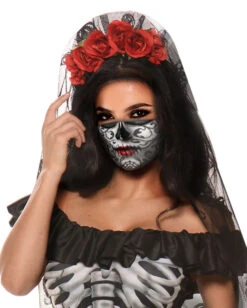 Day Of The Dead Alltagsmaske Für Frauen