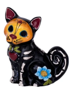 Day Of The Dead Hund & Katze Salz & Pfefferstreuer -Schattenfest Verkäufe day of the dead und und katze salz und pfefferstreuer set salt and pepper day of the dead cat and dog set halloween deko und wohnaccessoires 54638 2