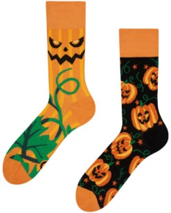 Halloween Kürbis Socken