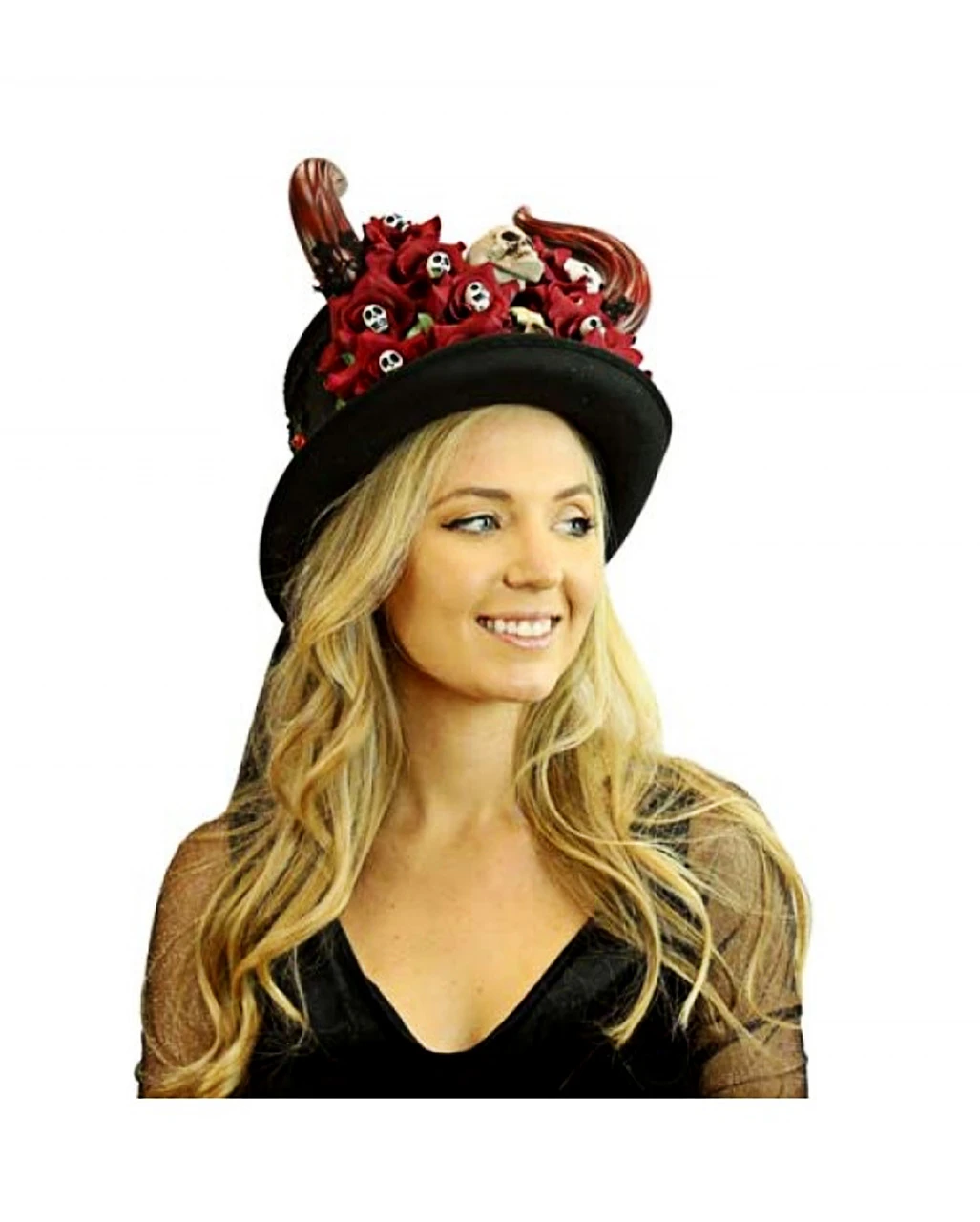 Dia De Los Muertos Zylinder Mit Hörner 2 Dia De Los Muertos Zylinder Mit Hörner – Bild 2