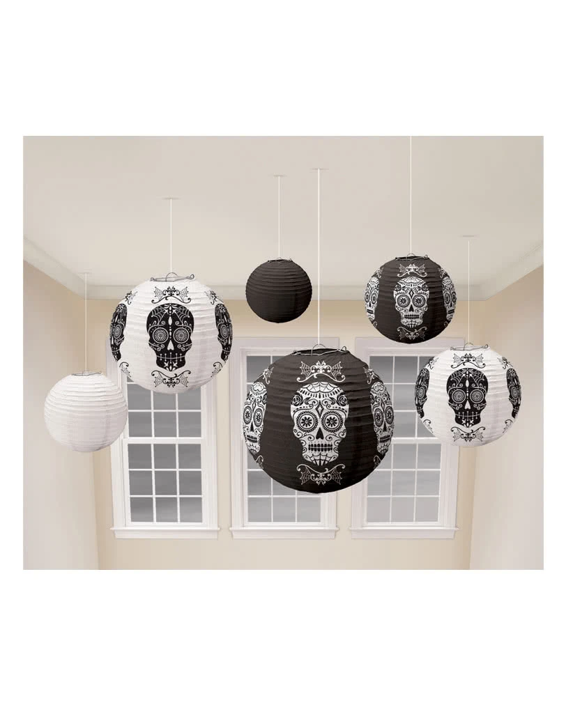 Día De Los Muertos Lampions 6 St.