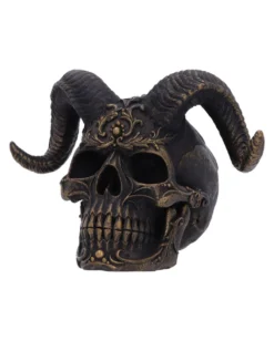 Diabolus Totenkopf 18cm -Schattenfest Verkäufe diabolus totenkopf diabolus totenschaedel diabolus skull gothic deko 54190 03