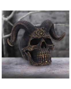 Diabolus Totenkopf 18cm -Schattenfest Verkäufe diabolus totenkopf diabolus totenschaedel diabolus skull gothic deko 54190 07