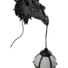 Drachenkopf Wandlampe
