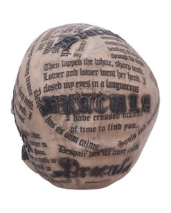 Dracula Totenschädel Mit Bram Stoker Zitaten -Schattenfest Verkäufe dracula totenschaedel mit bram stoker zitaten vampir totenkopf gothic deko halloween tischdeko 50770 03