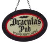 Draculas Pub Kneipenschild Mit LEDs 47cm
