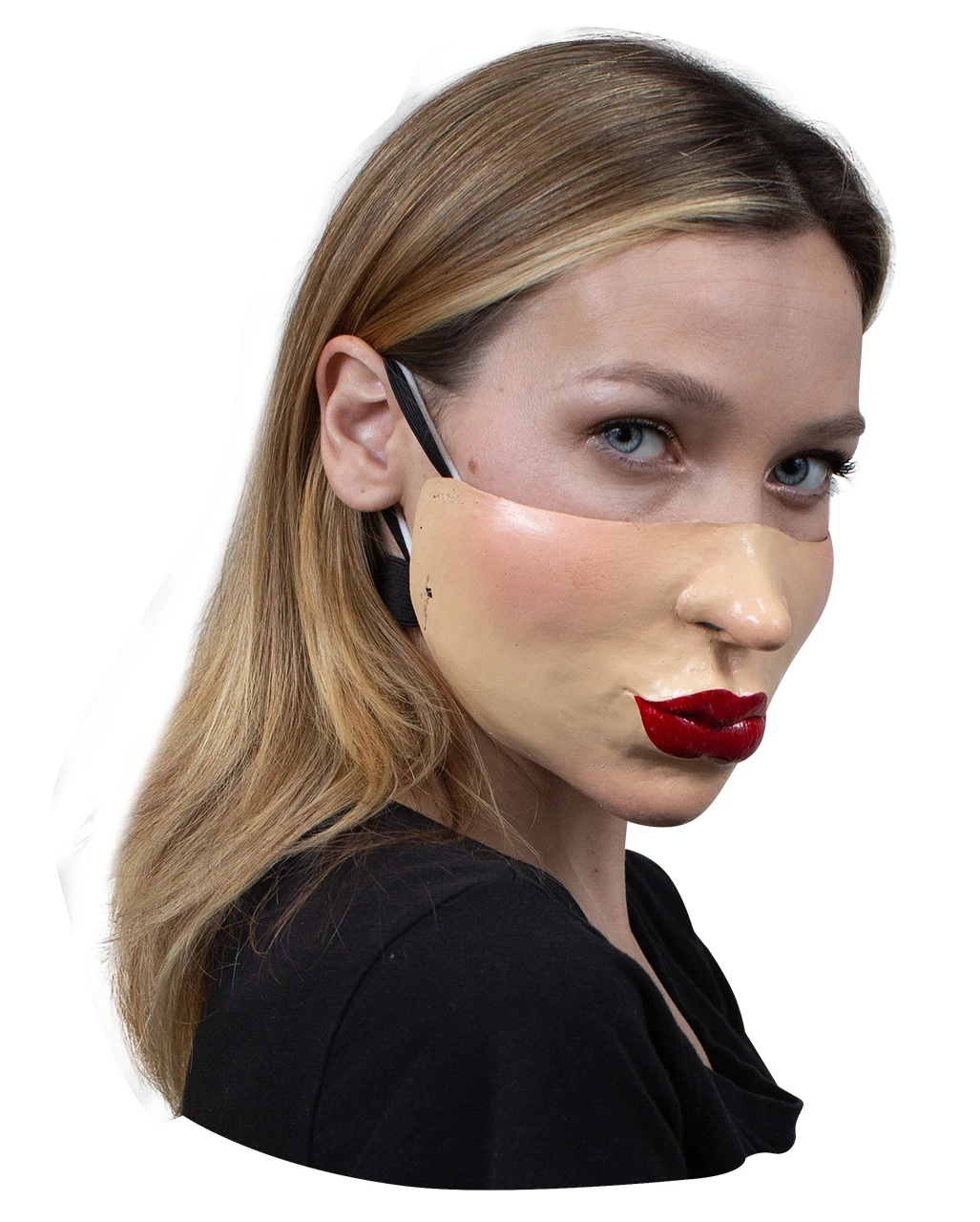 Duckface Halbmaske Aus Latex 1 Duckface Halbmaske Aus Latex
