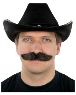 Schnauzbart Dunkelbraun