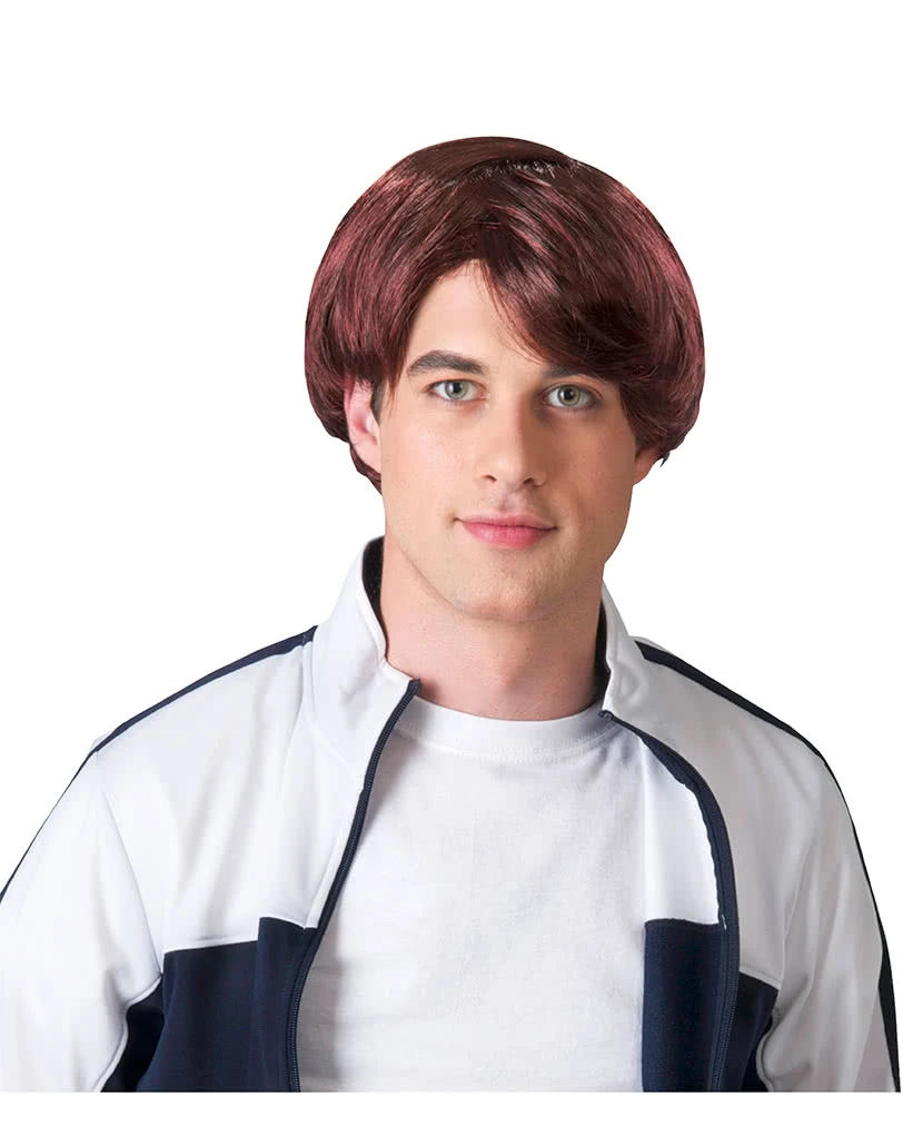 Edelbert Kurzhaar-Perücke Mit Strähnen 1 Edelbert Kurzhaar-Perücke Mit Strähnen