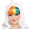 Einhorn Regenbogen Perücke
